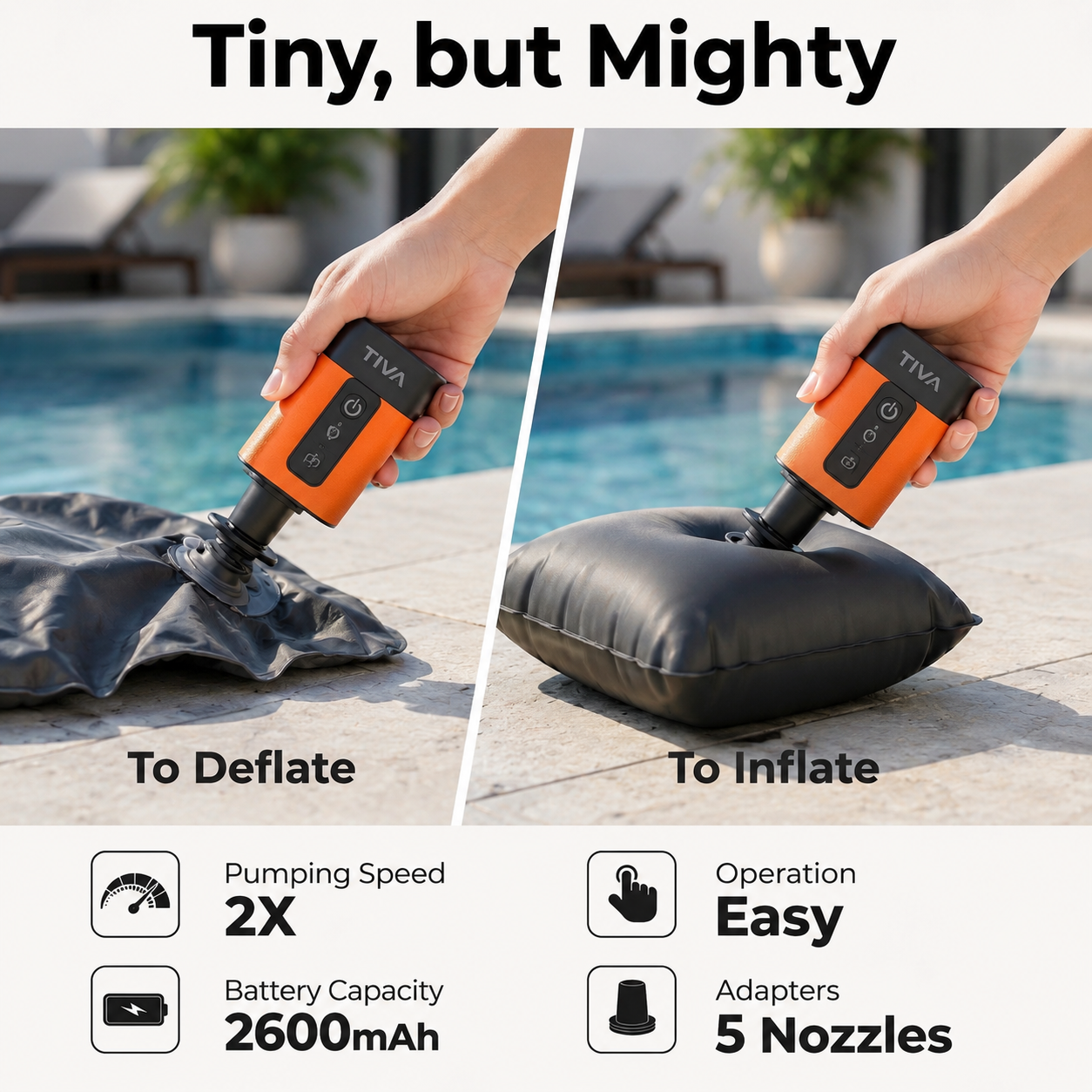 TIVA™ Portable Mini Air Pump